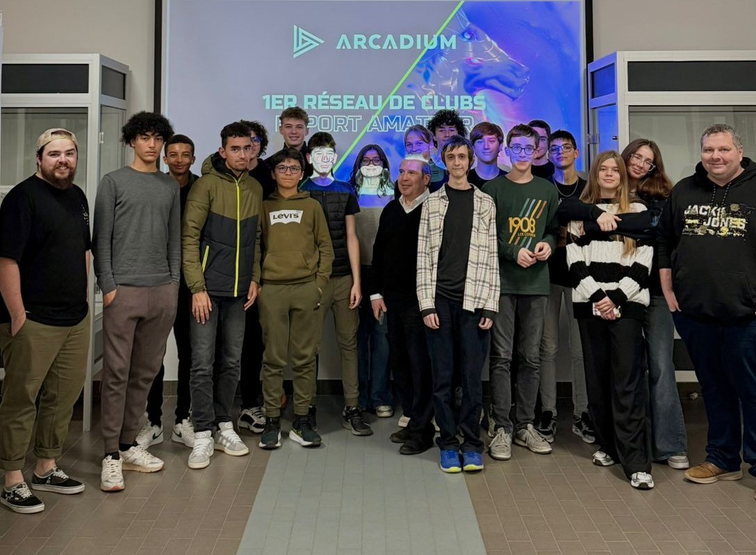 Photo de groupe élevés de seconde lycée laetitia bonaparte et Arcadium